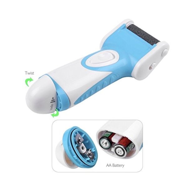 JuiceBlendDry® Electric Foot Callus Remover & Shaver Pedi  (+ Extra Roller) - Picture 5 of 7